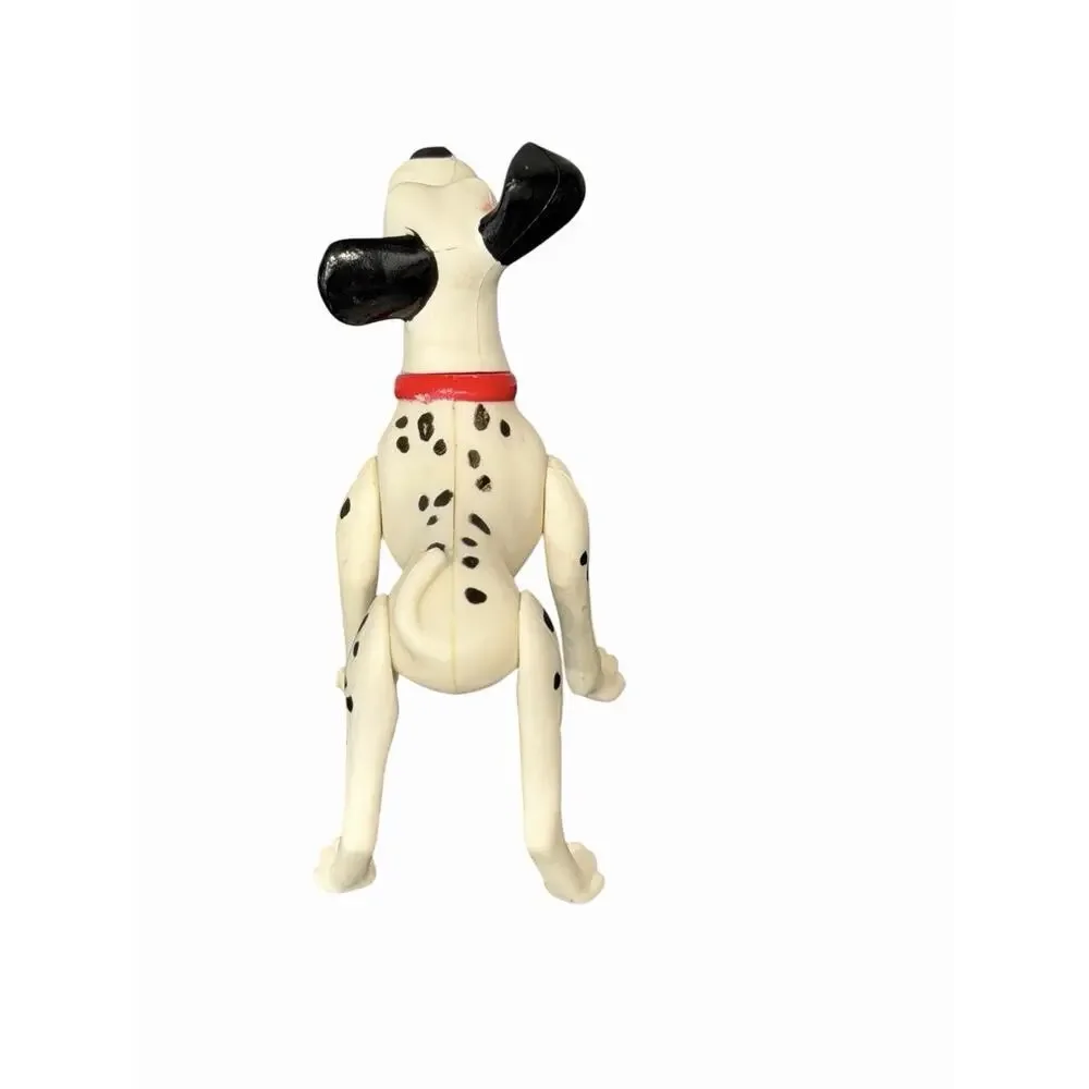 Vintage Disney 101 Dalmatians Pongo PVC Dog Red Collar Figure 3 Inch Jointed…17